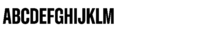 Pragmatica Next Compressed Semi Bold Font UPPERCASE