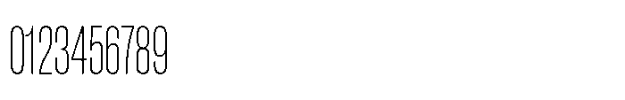 Pragmatica Next Compressed Thin Font OTHER CHARS