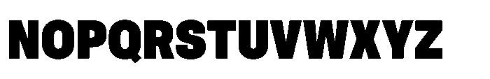 Pragmatica Next Condensed Black Font UPPERCASE