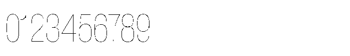 Pragmatica Next Condensed Hairline Font OTHER CHARS