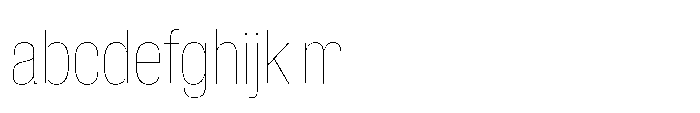 Pragmatica Next Condensed Hairline FONT