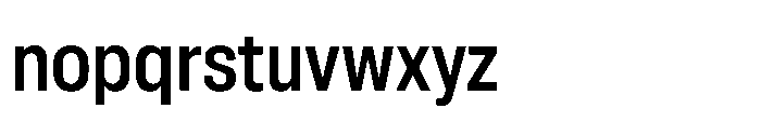 Pragmatica Next Condensed Medium Font LOWERCASE