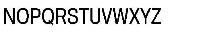 Pragmatica Next Condensed Regular Font UPPERCASE
