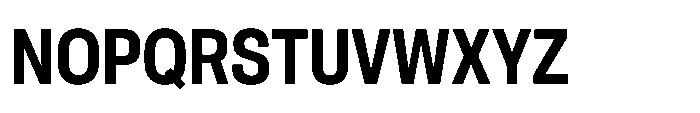 Pragmatica Next Condensed Semi Bold Font UPPERCASE