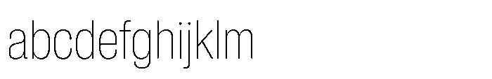 Pragmatica Next Condensed Thin FONT