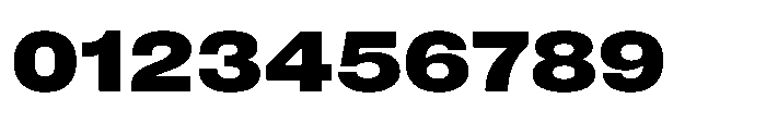 Pragmatica Next Extended Extra Bold Font OTHER CHARS
