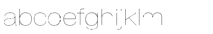 Pragmatica Next Extended Hairline FONT