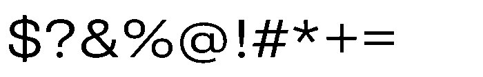 Pragmatica Next Extended Light Font OTHER CHARS