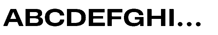 Pragmatica Next Extended Semi Bold Font UPPERCASE