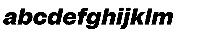 Pragmatica Next Extra Bold Slanted FONT