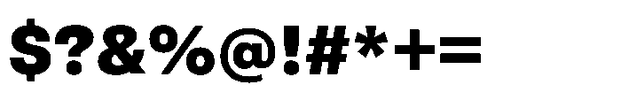 Pragmatica Next Extra Bold Font OTHER CHARS