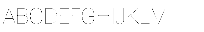 Pragmatica Next Hairline Font UPPERCASE