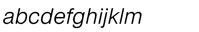 Pragmatica Next Light Slanted FONT