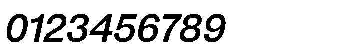 Pragmatica Next Medium Slanted Font OTHER CHARS