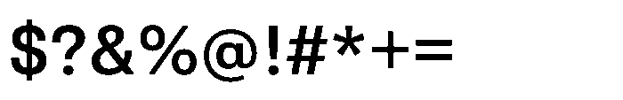 Pragmatica Next Medium Font OTHER CHARS