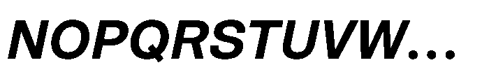 Pragmatica Next Semi Bold Slanted Font UPPERCASE