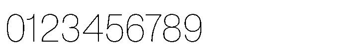 Pragmatica Next Thin Font OTHER CHARS