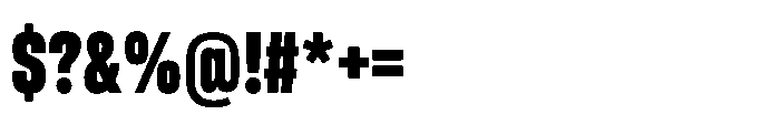 Pragmatica Next Tight Black Font OTHER CHARS
