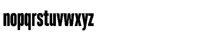 Pragmatica Next Tight Bold Font LOWERCASE