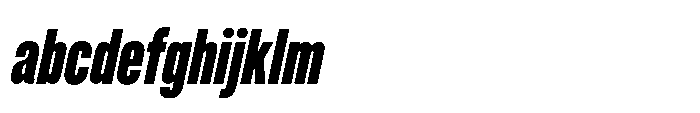 Pragmatica Next Tight Extra Bold Slanted FONT