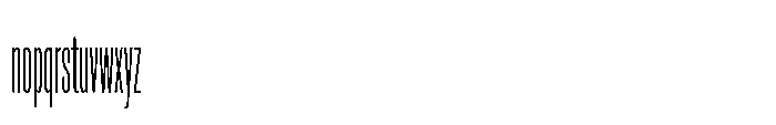 Pragmatica Next Tight Extralight Font LOWERCASE