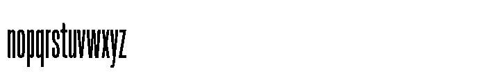 Pragmatica Next Tight Regular Font LOWERCASE