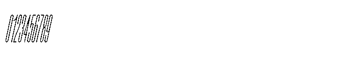 Pragmatica Next Tight Thin Slanted Font OTHER CHARS