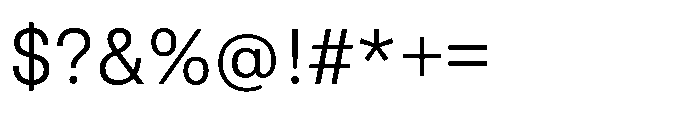 Pragmatica Next VF Regular Font OTHER CHARS