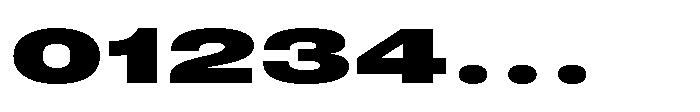 Pragmatica Next Wide Black Font OTHER CHARS