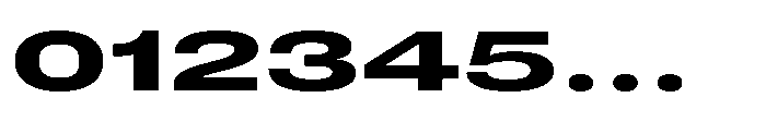 Pragmatica Next Wide Bold Font OTHER CHARS