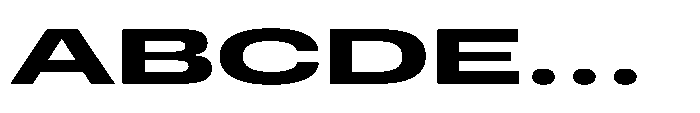 Pragmatica Next Wide Bold Font UPPERCASE