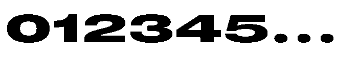 Pragmatica Next Wide Extra Bold Font OTHER CHARS
