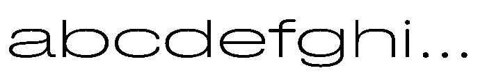 Pragmatica Next Wide Extralight FONT