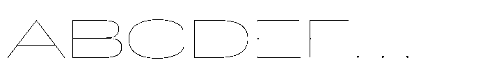 Pragmatica Next Wide Hairline Font UPPERCASE
