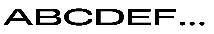 Pragmatica Next Wide Medium Font UPPERCASE