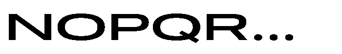 Pragmatica Next Wide Medium Font UPPERCASE