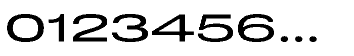 Pragmatica Next Wide Regular Font OTHER CHARS