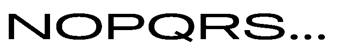 Pragmatica Next Wide Regular Font UPPERCASE