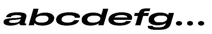 Pragmatica Next Wide Semi Bold Slanted FONT