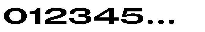 Pragmatica Next Wide Semi Bold Font OTHER CHARS