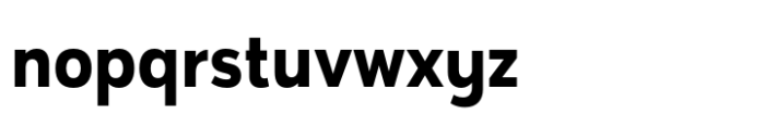 Pragmatus Extra Bold Font LOWERCASE