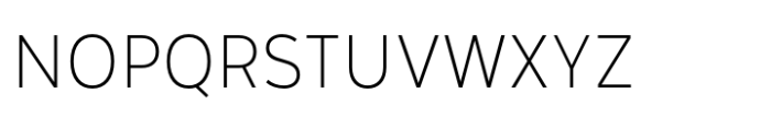 Pragmatus Extra Light Font UPPERCASE
