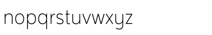 Pragmatus Extra Light Font LOWERCASE