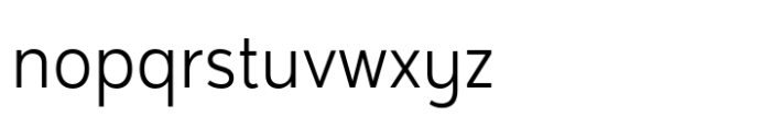 Pragmatus Light Font LOWERCASE
