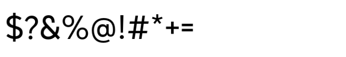 Pragmatus Regular Font OTHER CHARS