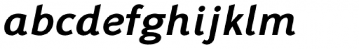 Pragnea Bold Italic Font LOWERCASE