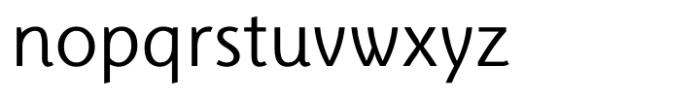 Pragnea Regular Font LOWERCASE
