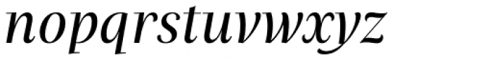 Praho Pro Regular Italic Font LOWERCASE