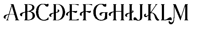Praise Font UPPERCASE