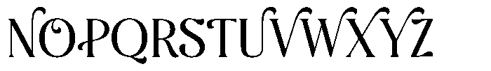 Praise Font UPPERCASE